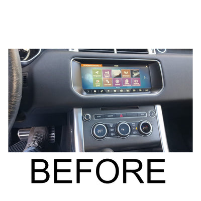 (PRENOTA) Autoradio per Land Rover Range Rover L494, L405 12.3" + 12.3" Android, Bluetooth, CarPlay, Android Auto, 8/128GB Ram