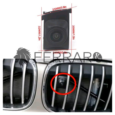 (PRENOTA) Telecamera Frontale per BMW Serie 3, F30, F31, F34, F80, M3, F80, AHD, 1920x1080, 170° Gradi