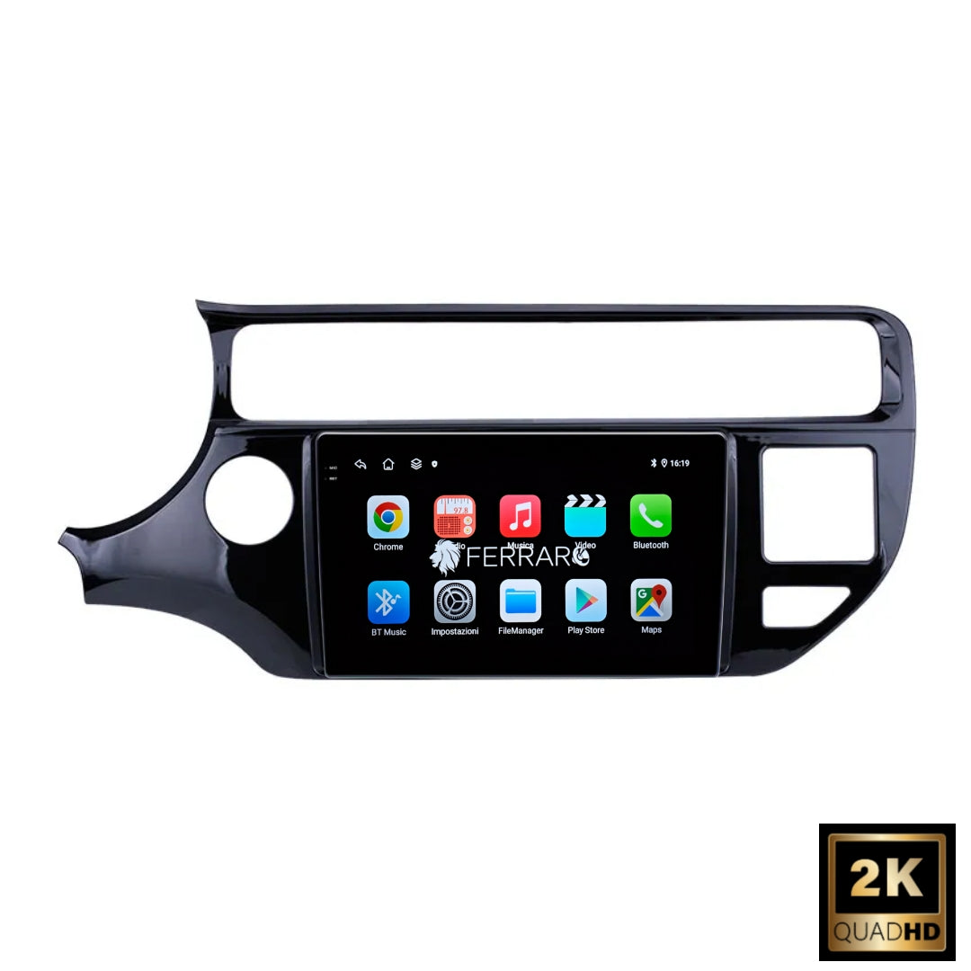 Autoradio per Kia Rio 9" 2K (2011-2015) Android, Bluetooth, CarPlay, Android Auto, 12/256GB Ram