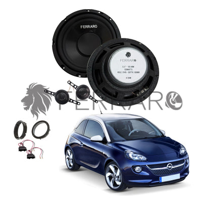 FerraroStore Kit 2 Altoparlanti, ASK-165.2, Anteriori, Opel Adam