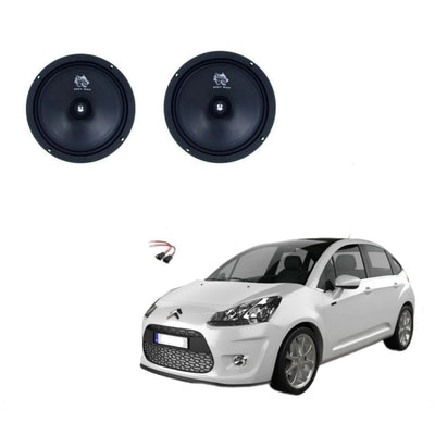Kit 2 Casse per Citroen C3 (2009-2015) Altoparlanti, Anteriori