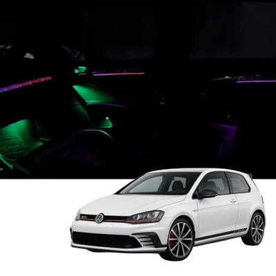 (PRENOTA) Ambient Light per Volkswagen Golf 7, VII (2014-2021), 256 Colori RGB, APP