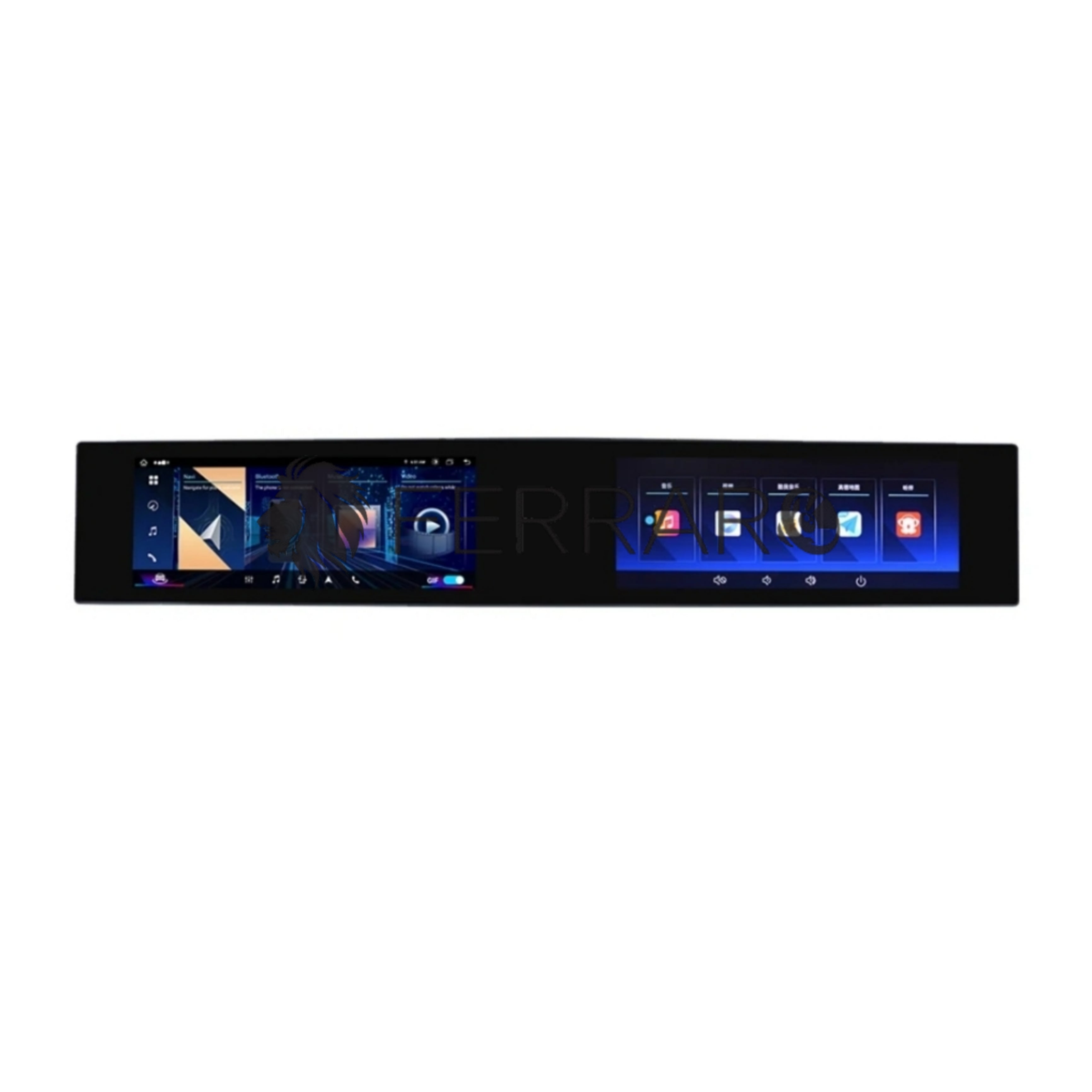 (PRENOTA) Autoradio per BMW X5, X6, F15-F16, 12.3" + 12.3" (2015-2022) Android, Bluetooth, CarPlay, Android Auto, 8/128GB Ram
