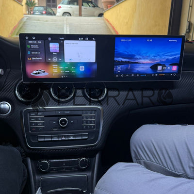 Autoradio per Mercedes Classe A, CLA, GLA, G, 10" + 10" | Android | Bluetooth | CarPlay | Android Auto | 8/256GB Ram