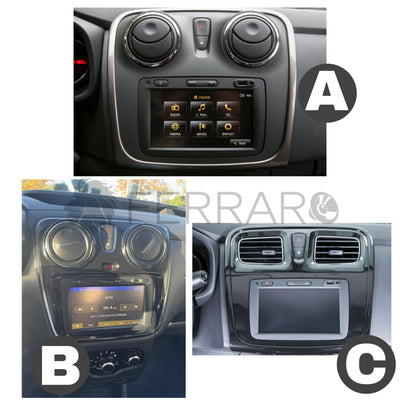 Autoradio per Dacia Sandero | Renault Logan 2 10.35" | Android | Bluetooth | CarPlay | Android Auto | 4/64GB Ram
