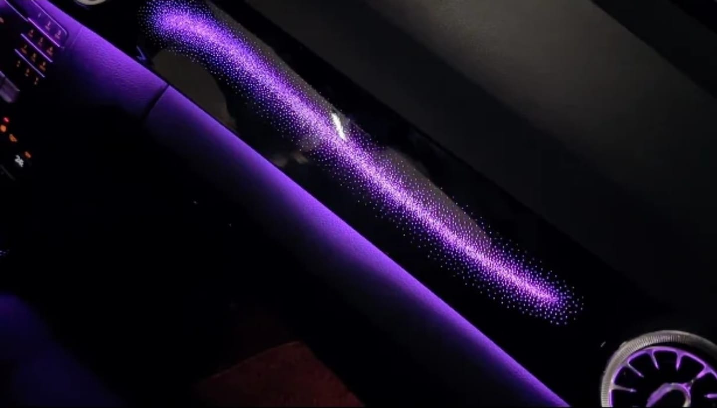 (PRENOTA) Ambient Light per Mercedes Benz Classe E W212, 256 Colori, APP