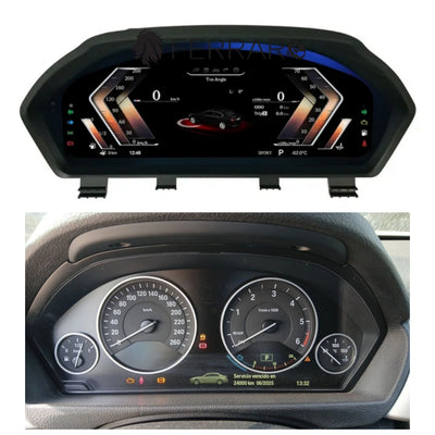 (PRENOTA) Virtual Cockpit 12.3" per BMW Serie 3, 4, F30, F31, F32, F33, F34 (2013-2017), HD Ultra, CarPlay e Android Auto