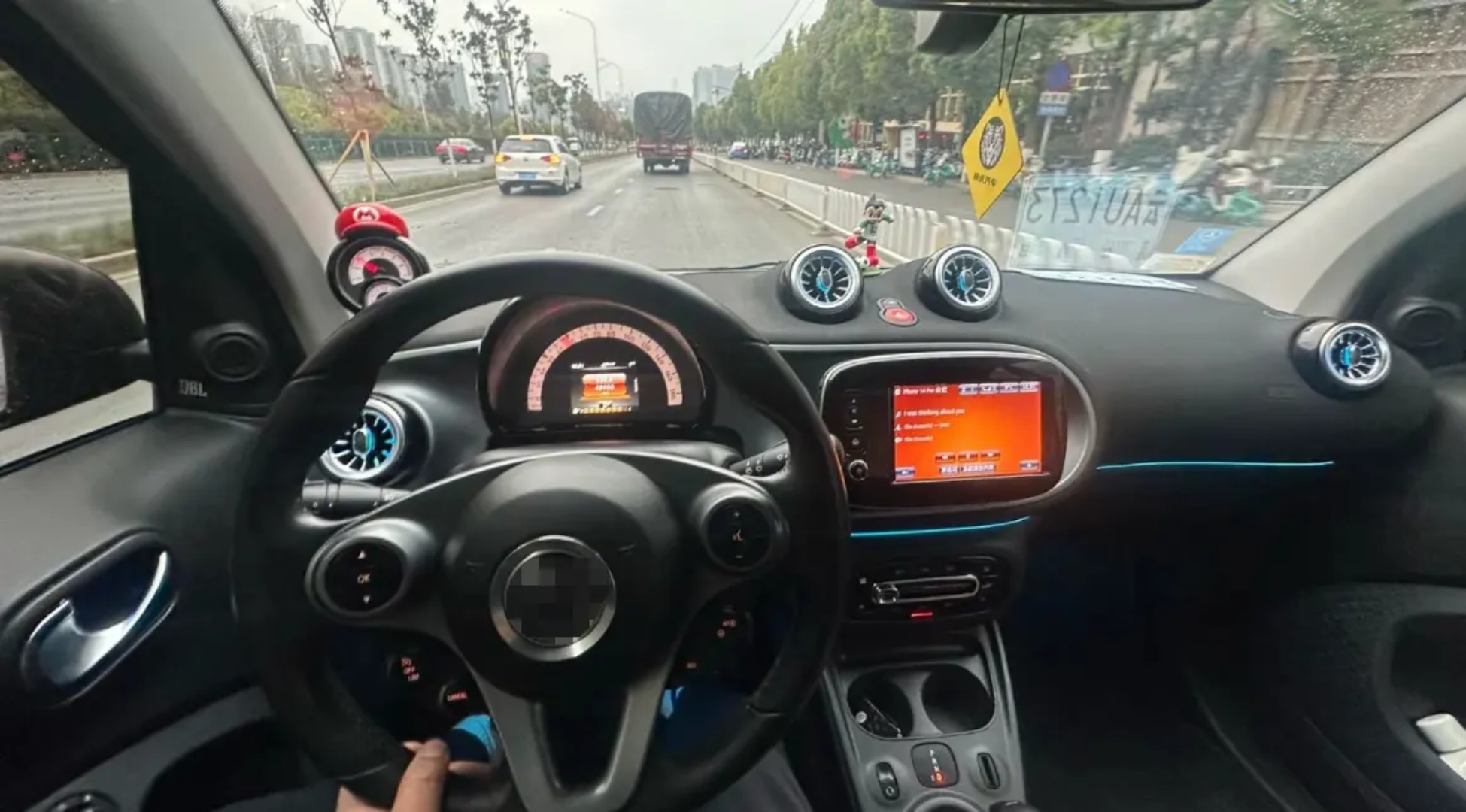 (PRENOTA) Ambient Light per Mercedes Smart 453, Coupé, 256 Colori RGB
