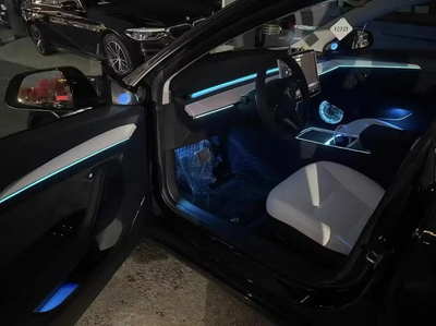(PRENOTA) Ambient Light per Tesla Model 3/Y (2021-2023), 256 Colori, APP