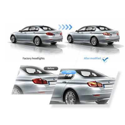 (PRENOTA) Fanali Posteriore Completo per BMW Serie 5, F10, F18 (2011-2017) a LED