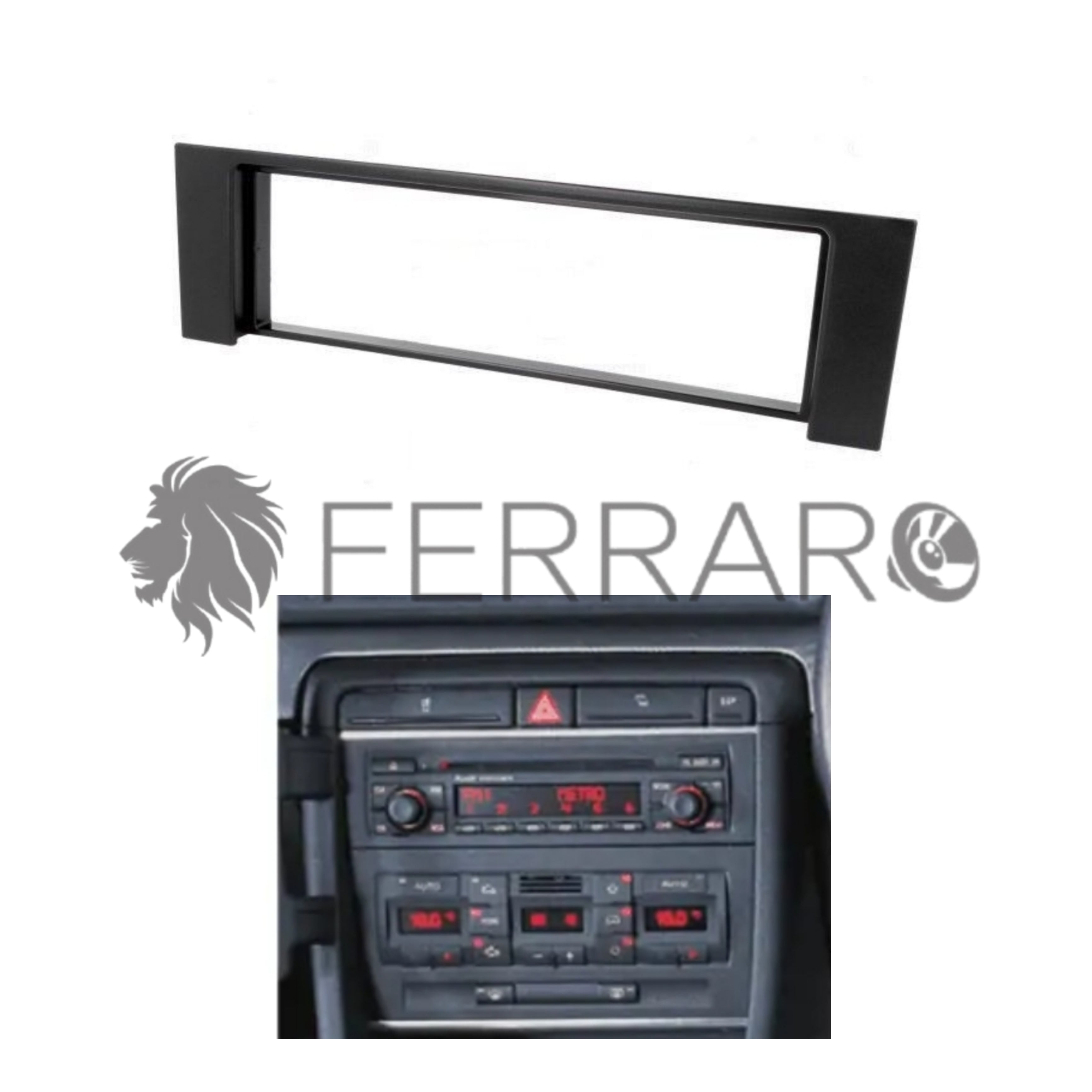 Kit Mascherina 1DIN per Audi A4 (2001-2007) No MMI