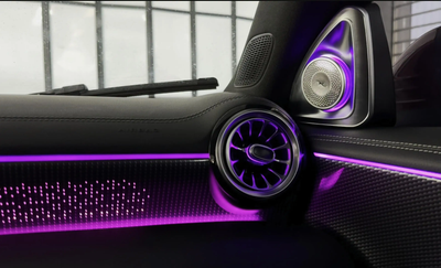 (PRENOTA) Ambient Light per Mercedes Benz Classe A W177, CLA, W118 (2020-2025), 256 Colori, APP