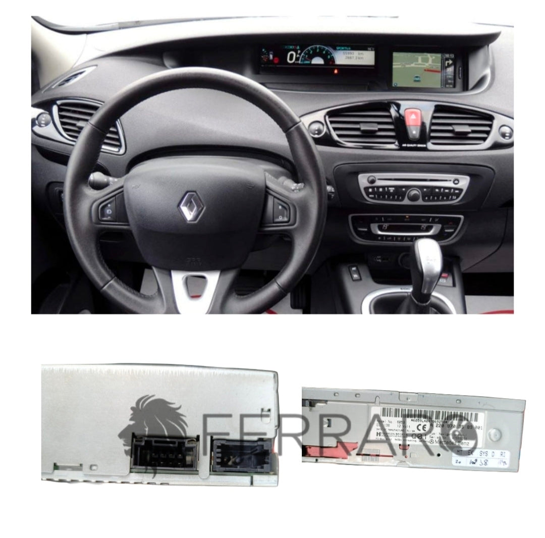 (PRENOTA) Autoradio per Renault Scenic III 7" (2009-2016) Android, Bluetooth, CarPlay, Android Auto, 4/64GB Ram