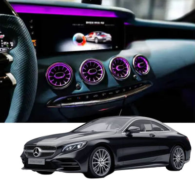 (PRENOTA) Ambient Light per Mercedes Classe S C217 (2014-2020), 256 Colori, APP
