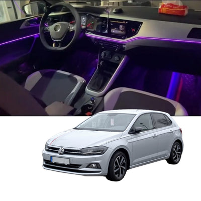 (PRENOTA) Ambient Light per Volkswagen Polo MK6 (2018>), 256 Colori, APP