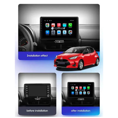 Autoradio per Toyota Yaris, Cross 10.1" (2020-2025) Android, Bluetooth, CarPlay, Android Auto, 2GB/4GB/8GB Ram