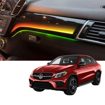 (PRENOTA) Ambient Light per Mercedes Benz ML, GL, GLE, GLS, 256 Colori, APP