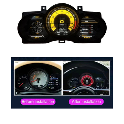 (PRENOTA) Virtual Cockpit 12.3" per Porsche Macan (2014-2018), HD Ultra, CarPlay e Android Auto