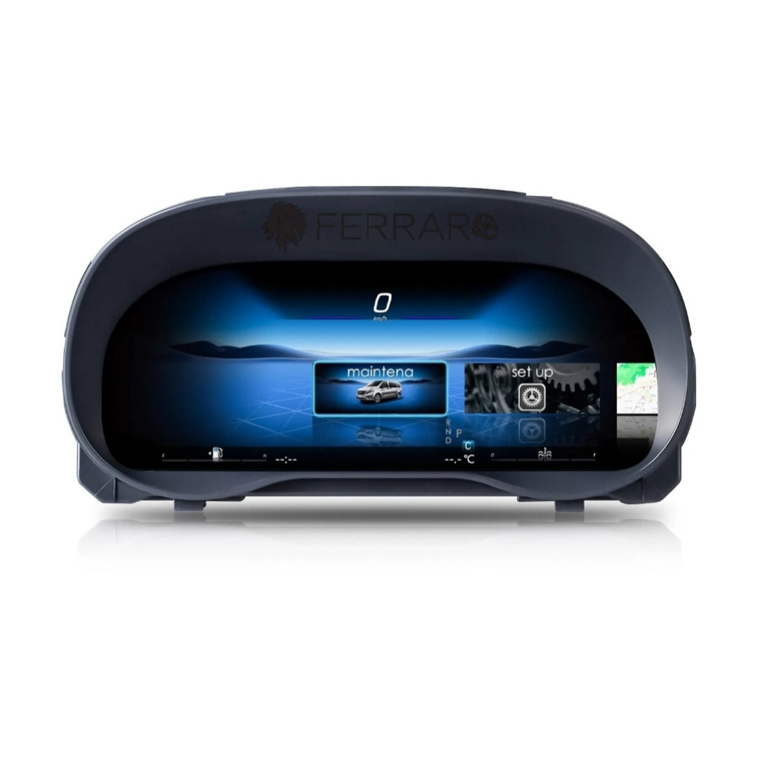(PRENOTA) Virtual Cockpit 12.3" per Mercedes Vito (2014-2024), HD Ultra, CarPlay e Android Auto