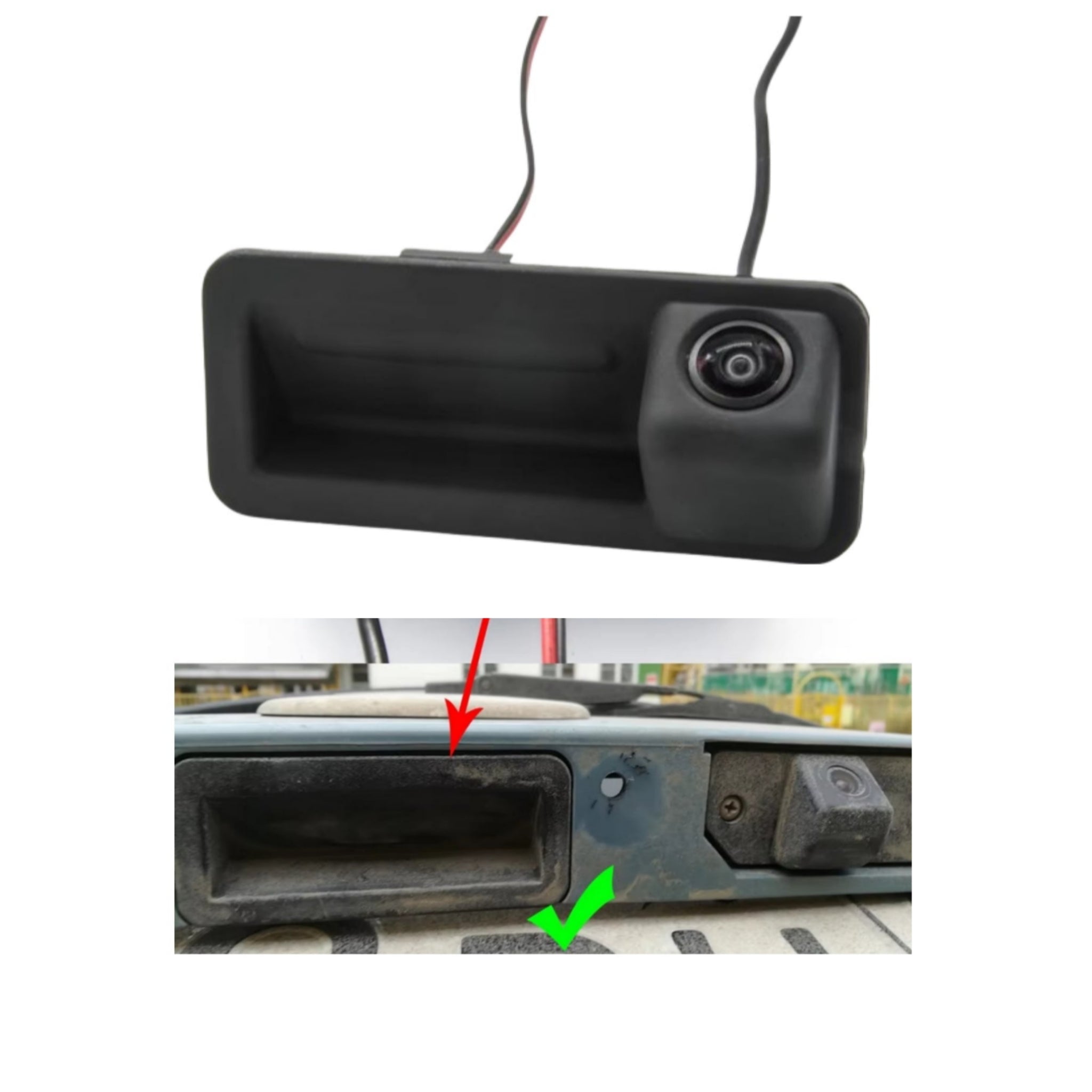 (PRENOTA) Telecamera Posteriore per Ford Fiesta MK6 (2009-2017) AHD 1920x1080, 170° Gradi