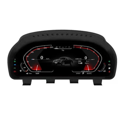 (PRENOTA) Virtual Cockpit 12.3" per BMW X5/X6, F15/F16 (2012-2017), HD Ultra, CarPlay e Android Auto