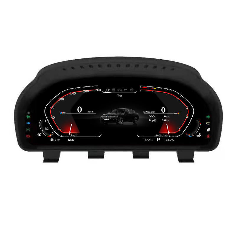 (PRENOTA) Virtual Cockpit 12.3" per BMW X5/X6, F15/F16 (2012-2017), HD Ultra, CarPlay e Android Auto