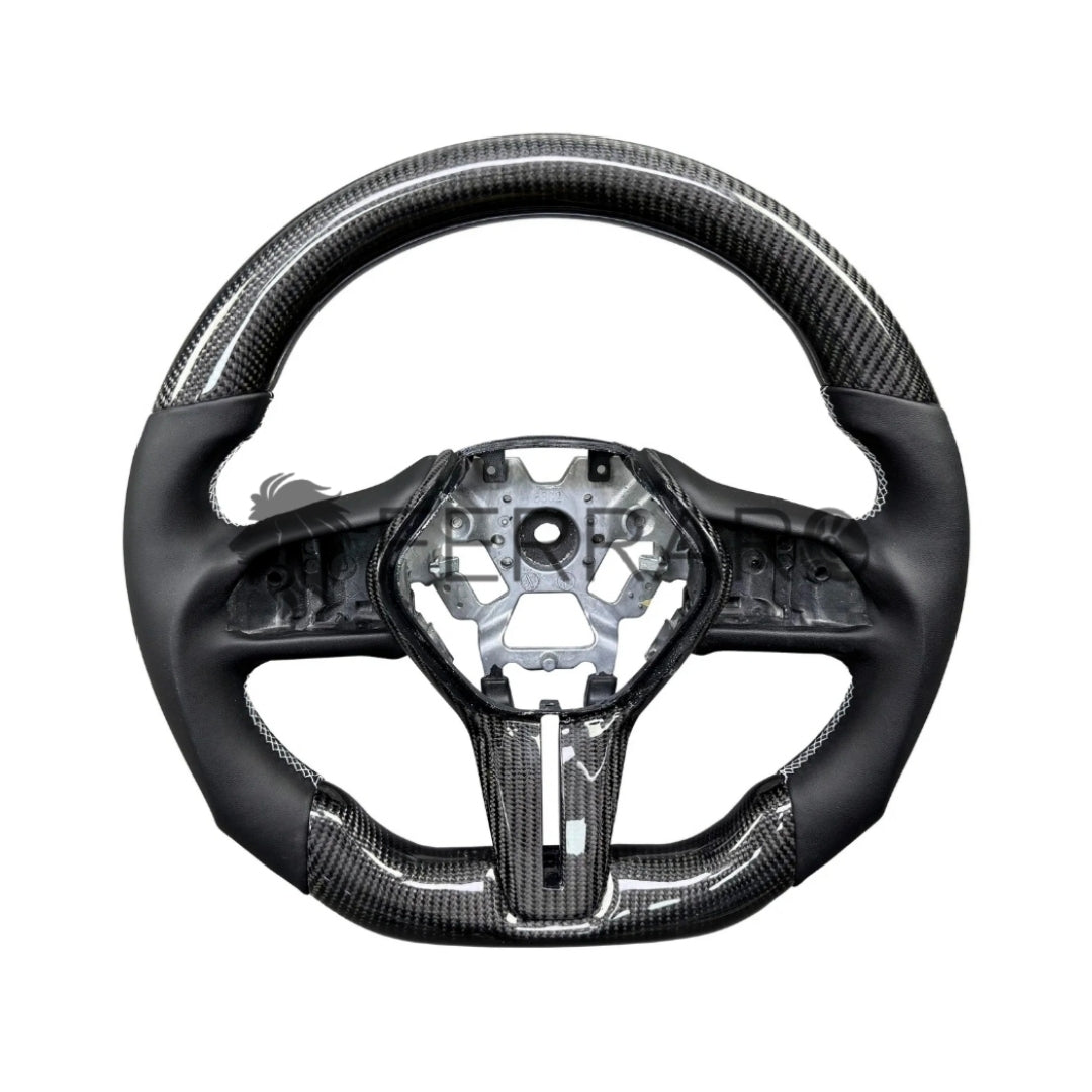 (PRENOTA) Volante Sportivo per Infiniti Q50L, QX50, QX60, QX55, Q50, Q60, Carbonio, Customizzato in Pelle