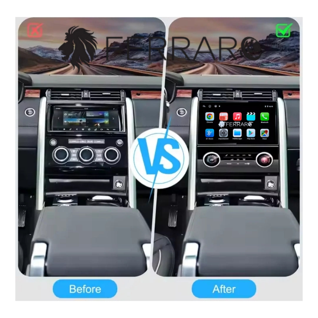 (PRENOTA) Autoradio per Land Rover Discovery 5, L462 8.4" (2017-2020) Android, Bluetooth, CarPlay, Android Auto, 8/128GB Ram