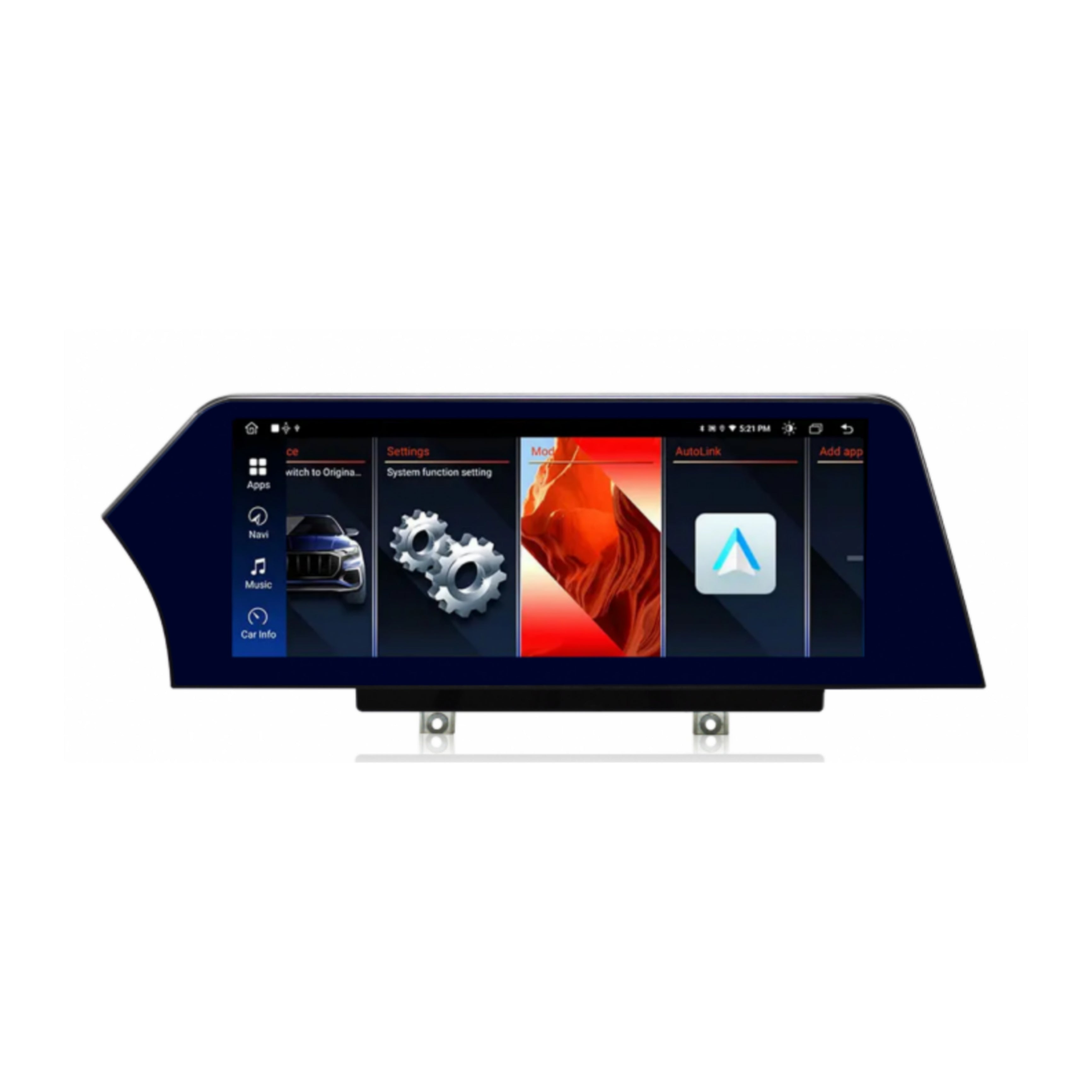 (PRENOTA) Autoradio per BMW X1/X2 F49, F39 (Evo System) 12.3" (Dal 2018 in Poi) Android, Bluetooth, CarPlay, Android Auto, 4/8GB Ram