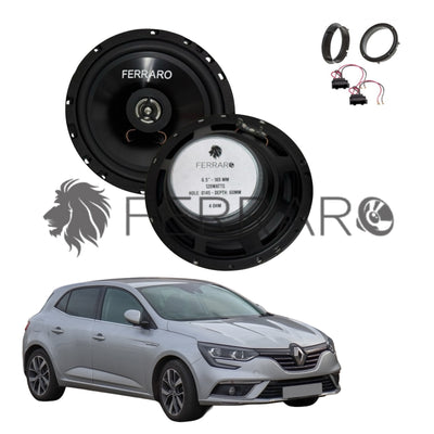 FerraroStore Kit 2 Altoparlanti, ASC-652PC, Ant o Post, Renault Megane IV, 4ª Serie (2017 in Poi)