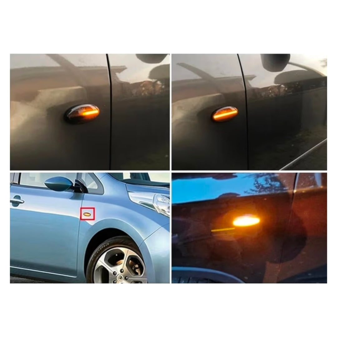 (PRENOTA) Indicatore Direzione Led per Nissan (Compatibilità in Descrizione), Plug and Play