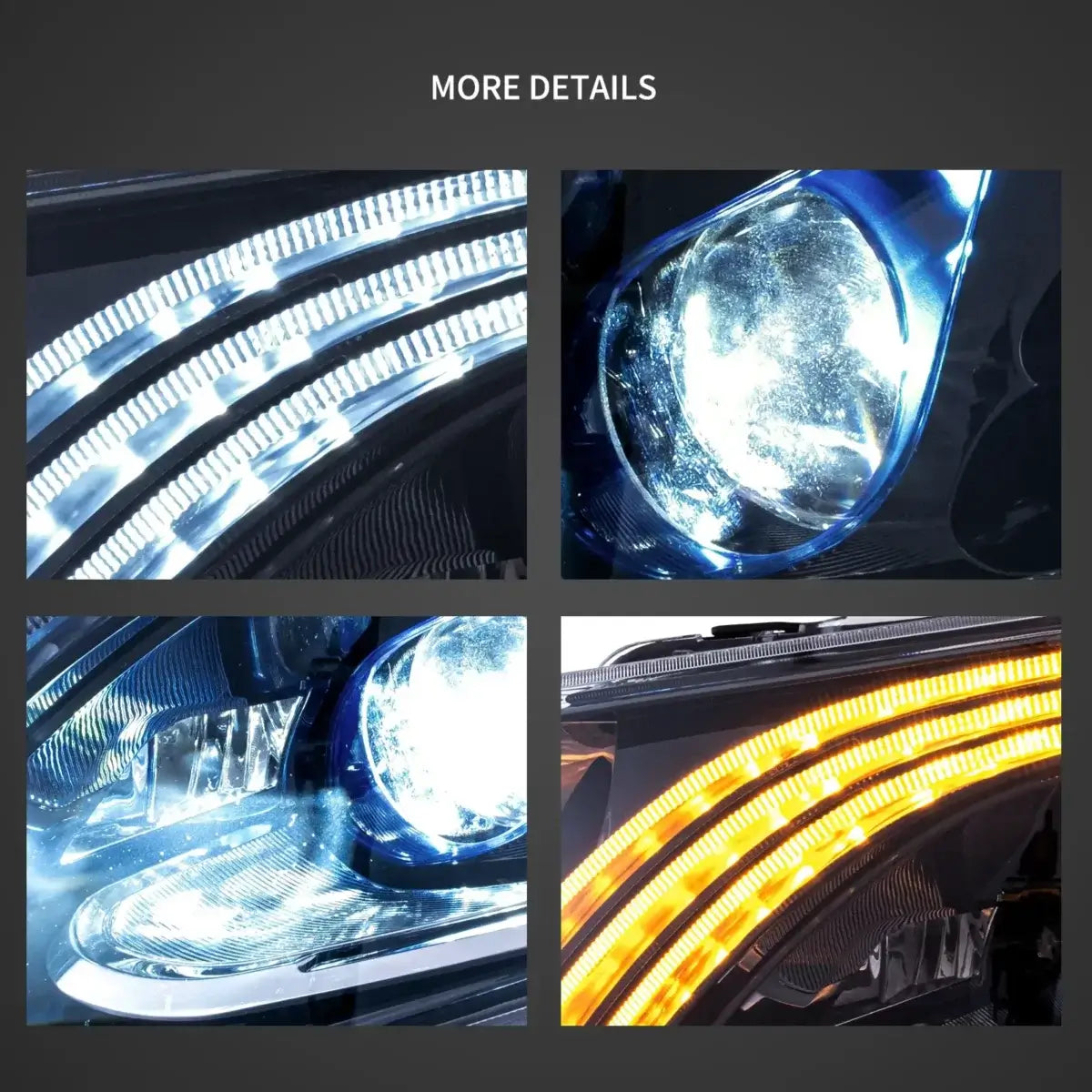 (PRENOTA) Fanali  Anteriore Completo per Mercedes Vito W447 (2016-2023) a LED