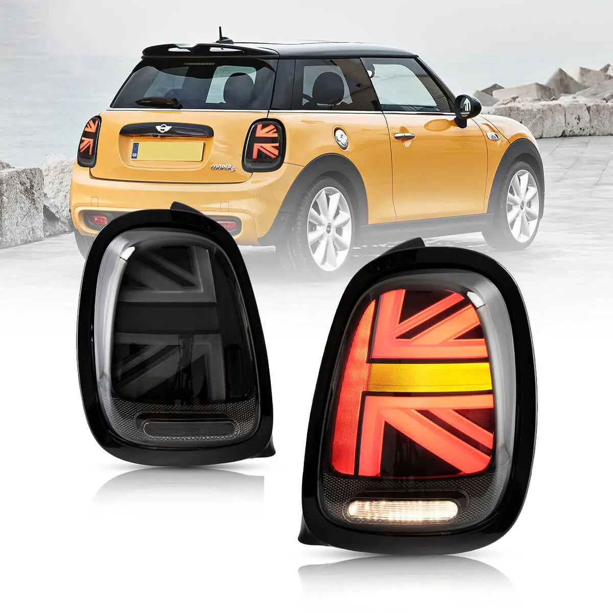 (PRENOTA)Fanali Posteriore Completo per BMW Mini Cooper F55, F56, F57 (2014-2018) a LED
