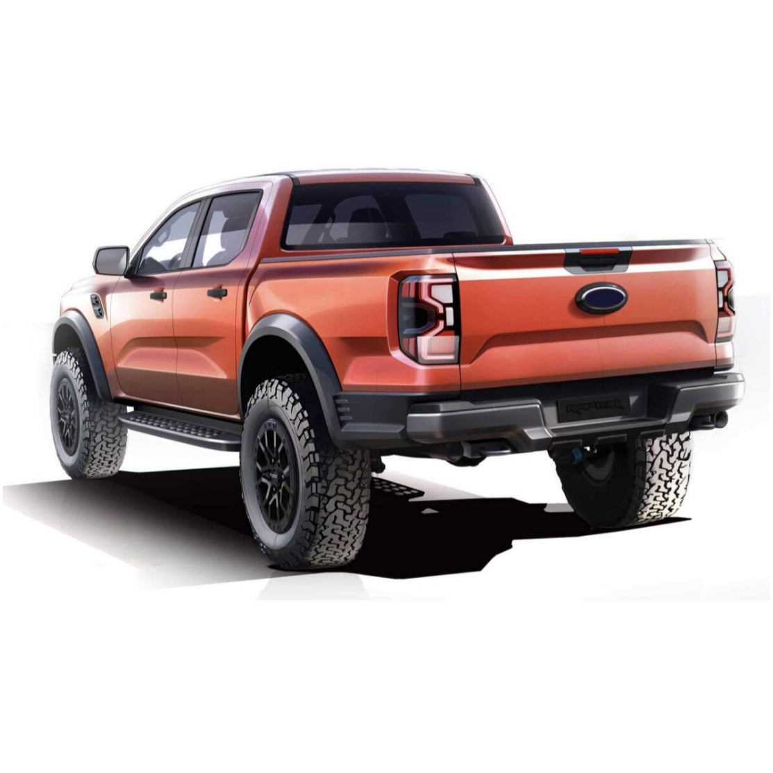 (PRENOTA) Fanali Posteriore Completo per Ford Ranger (2022>) a LED