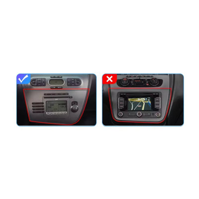 Autoradio per Seat Leon MK2 9" (2005-2012) Android, Bluetooth, CarPlay, Android Auto, 2GB/4GB/6GB/8GB Ram