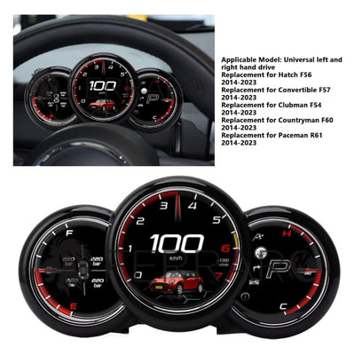 (PRENOTA) Virtual Cockpit 12" Mini F60, F54, R61, F56, F57 (2014-2024), HD Ultra, CarPlay e Android Auto