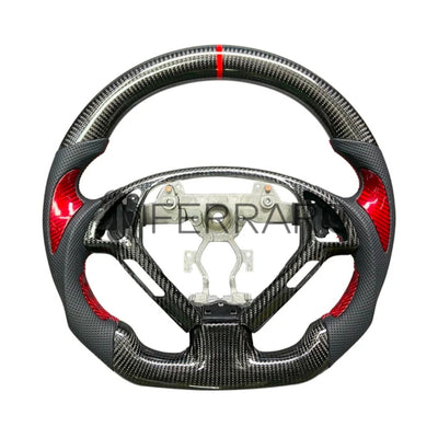 (PRENOTA) Volante Sportivo per Infiniti G25, G37, G35, Q60, Q50, Carbonio, Customizzato in Pelle