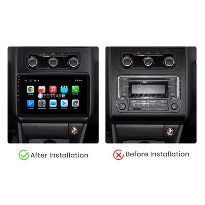 Autoradio per Volkswagen Touran 9" (2011-2015) Android, Bluetooth, CarPlay, Android Auto, 2GB/4GB/6GB/8GB Ram