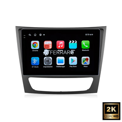 (PRENOTA) Autoradio per CLS, C219 (2004-2010) 9" 2K, Android, Bluetooth, CarPlay, Android Auto, 12/256GB Ram