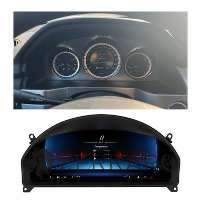 (PRENOTA) Virtual Cockpit 12.3" per Mercedes GLK (2008-2015), HD Ultra, CarPlay e Android Auto