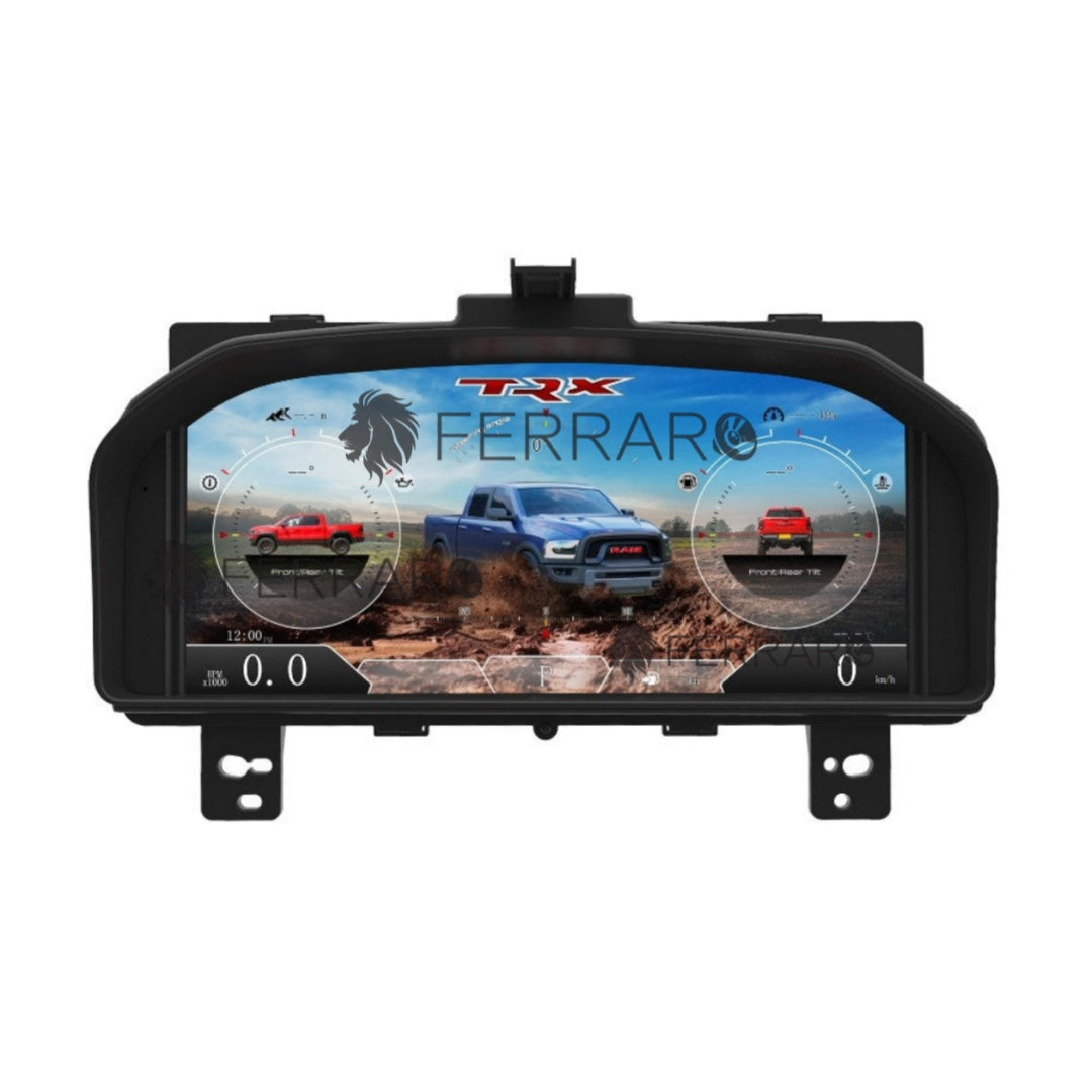 (PRENOTA) Virtual Cockpit 13.1" per Dodge RAM 1500, 2500, 3500 (2008-2012), HD Ultra, CarPlay e Android Auto