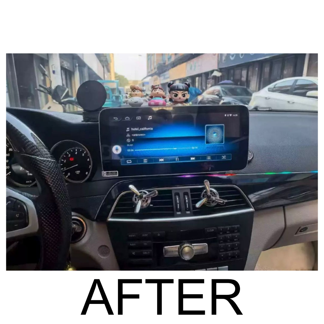 (PRENOTA) Autoradio per Mercedes Classe C W204 (2011-2014) Android, Bluetooth, CarPlay, Android Auto, 8/128GB Ram