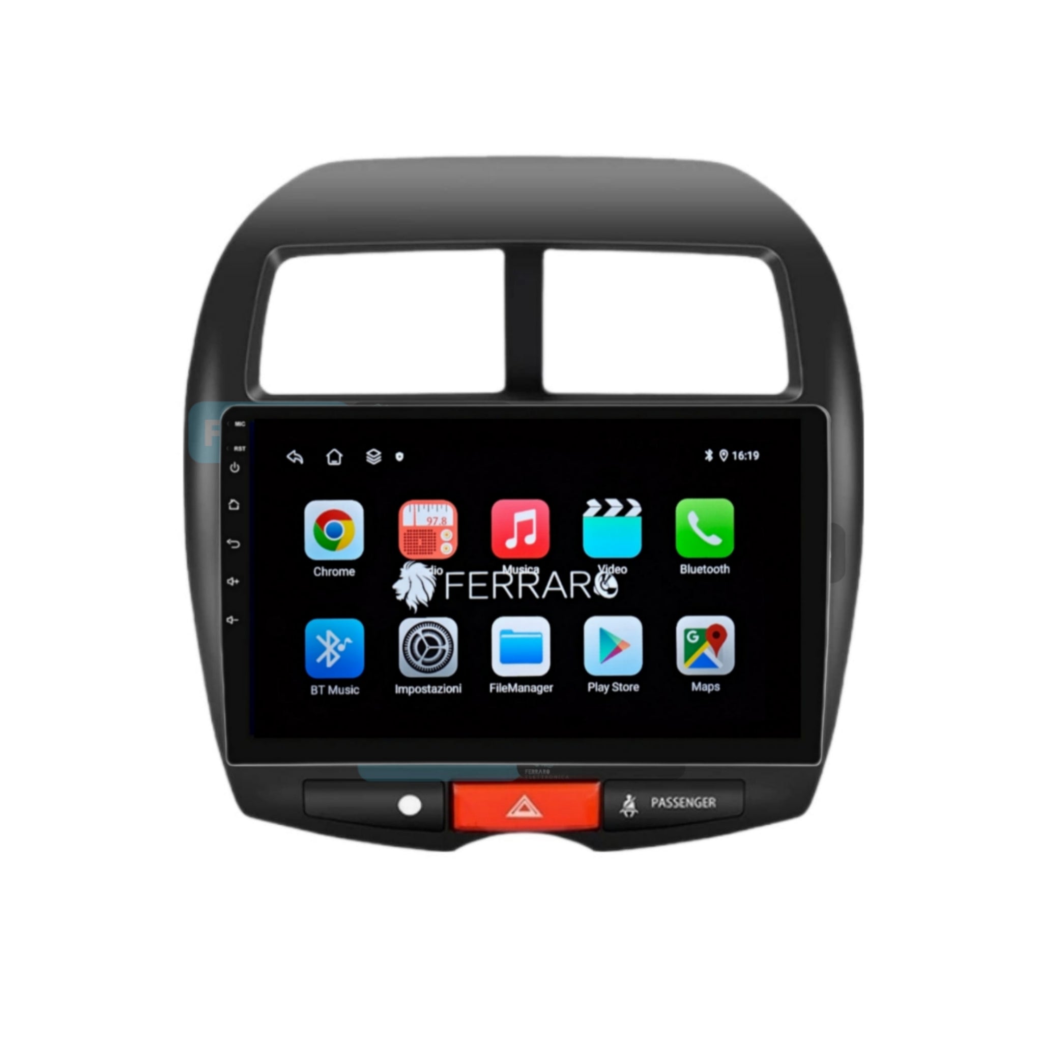 Autoradio per Mitsubishi, Peugeot 4008, Citroen C4 AirCross 10.1" (2010-2018) Android, Bluetooth, CarPlay, Android Auto, 2GB/4GB/8GB Ram