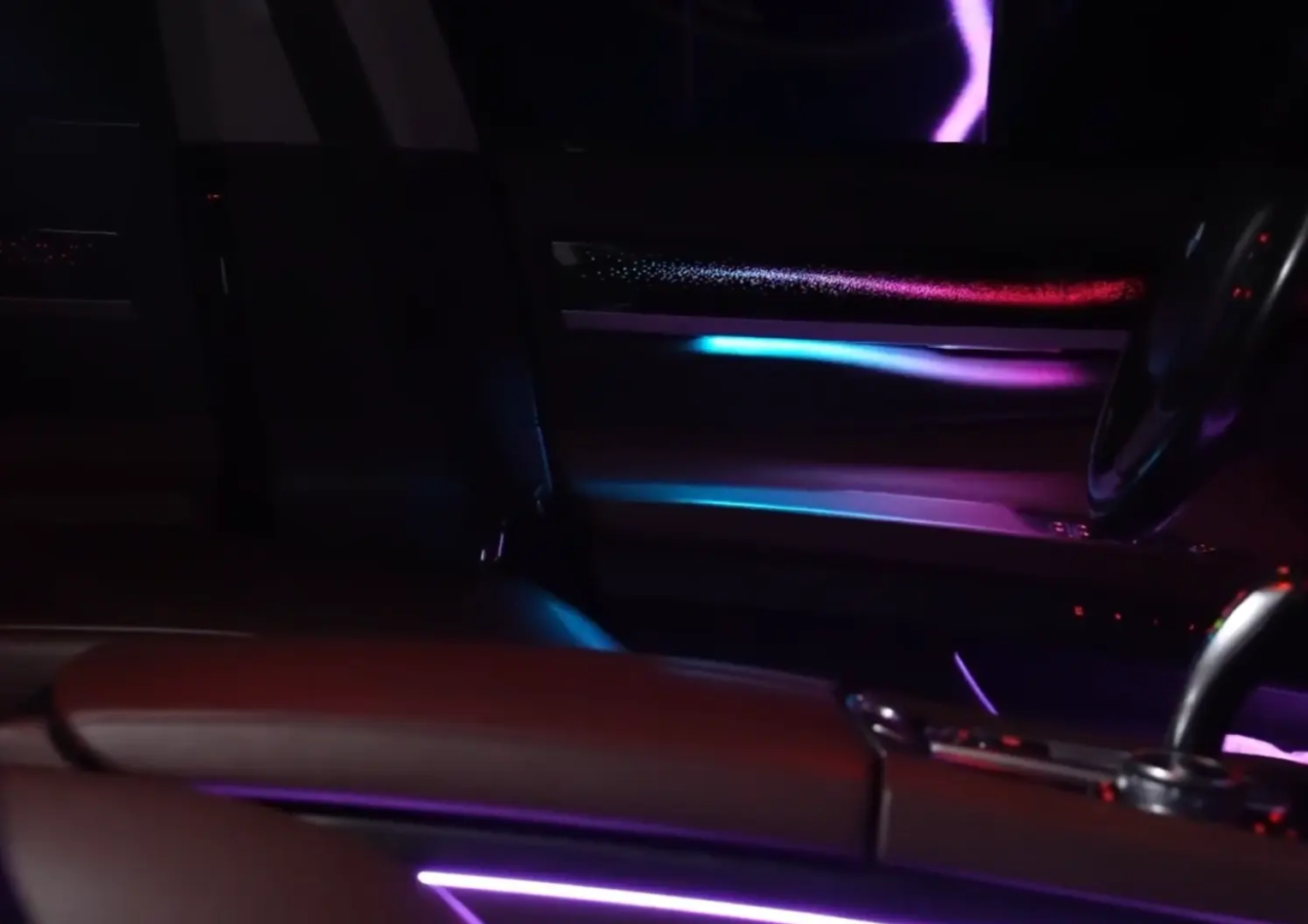 (PRENOTA) Ambient Light per BMW Serie 7 F01, F02 (2009-2014), 256 Colori, APP