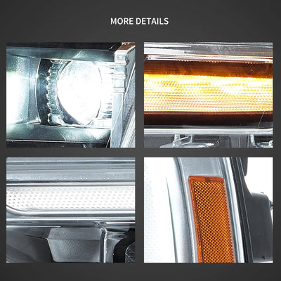 (PRENOTA) Fanali Anteriore Completo per Ford F150 14ª Serie (2021-2023) a LED