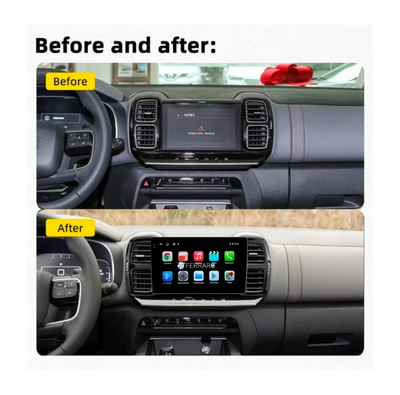 (PRENOTA) Autoradio per Citroen C5 AirCross 9" 2K (2017-2023) Android, Bluetooth, CarPlay, Android Auto, 12/256GB Ram