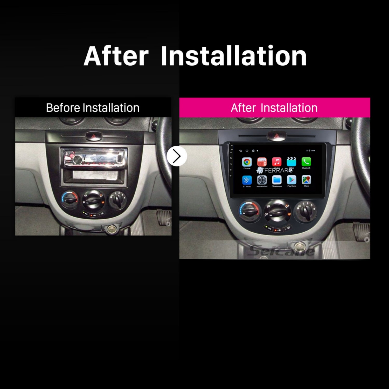 (PRENOTA) Autoradio per Chrevolet Optra, Buick Excelle Hatchback 9"(2004-2009) Android, Bluetooth, CarPlay, Android Auto, 2GB/4GB/6GB/8GB Ram