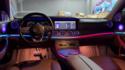 (PRENOTA) Ambient Light per Mercedes Classe E W213 (2016-2023), 256 Colori, APP