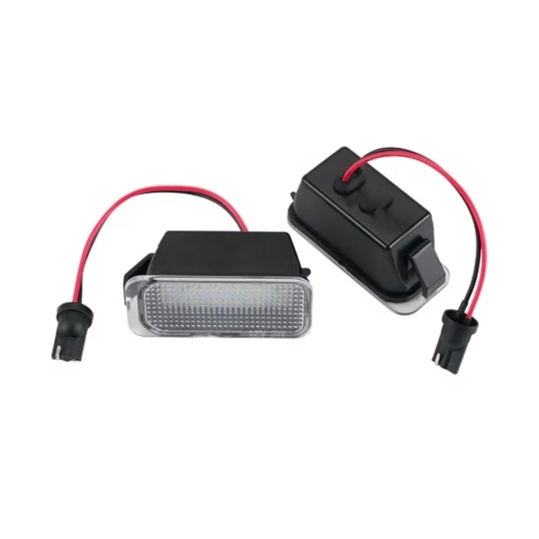 Set Luci Targa a Led per Ford Fiesta, Focus, Max, Mondeo, Kuga, Galaxy (Compatibilità in Descrizione) , Plug and Play