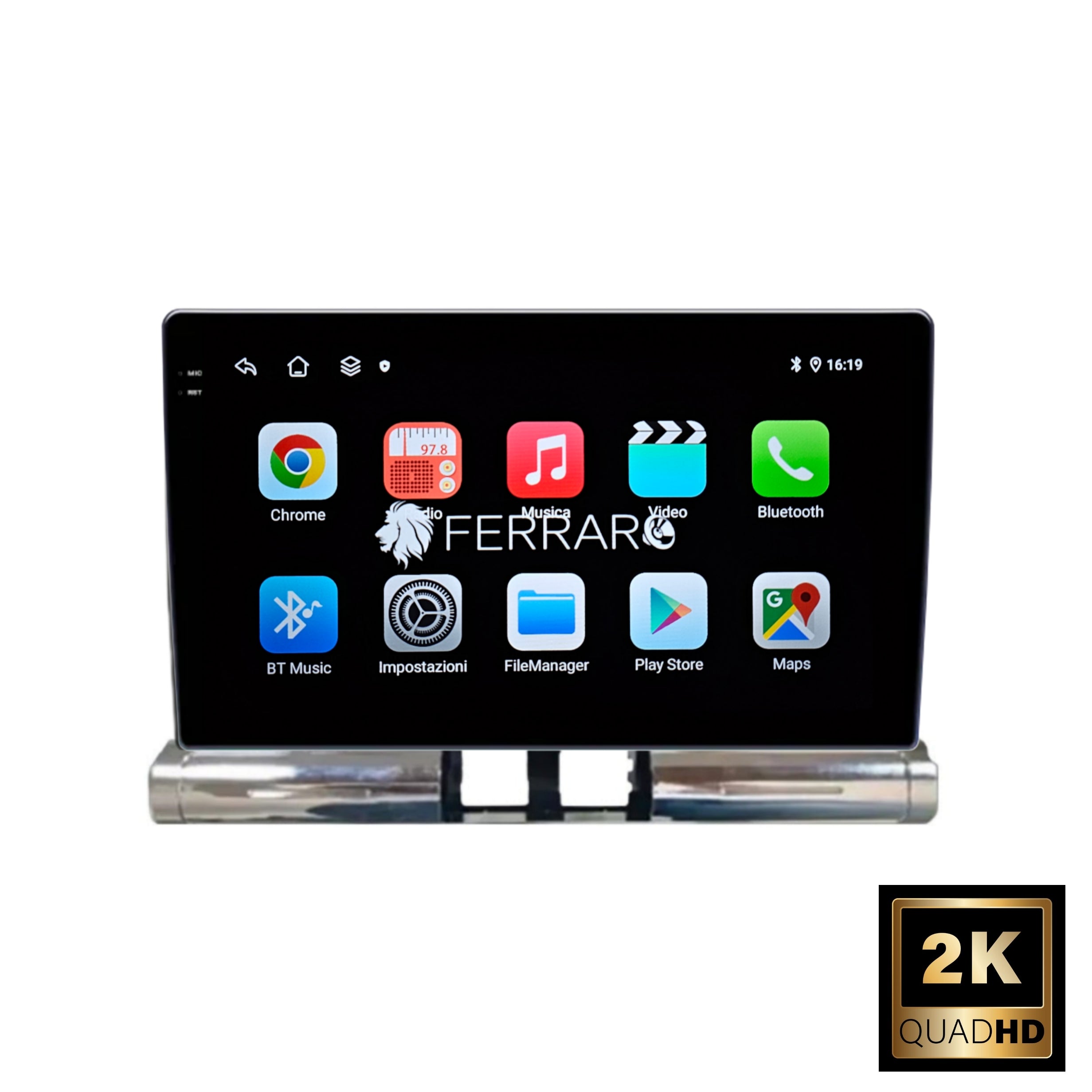 Autoradio per Citroen C3 9" 2K | 2016-2024 | Android | Bluetooth | CarPlay | Android Auto | 12/256GB Ram